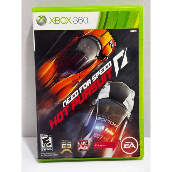 Need for Speed Hot Pursuit [Microsoft Xbox 360 - Preowned] TESTED WORKS - Picture 1 of 3